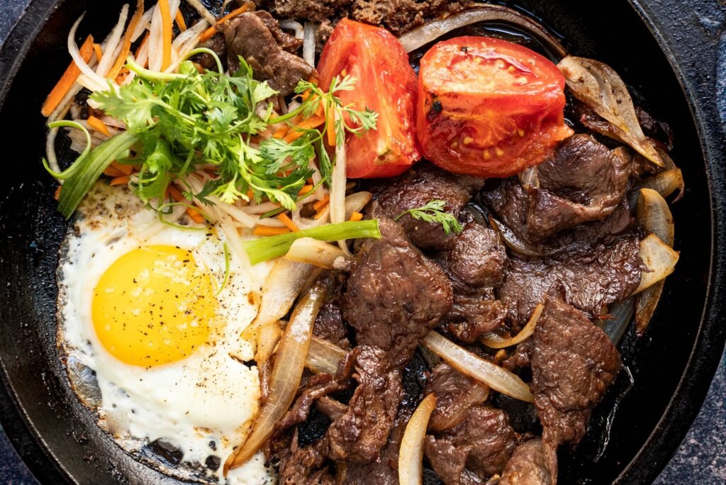 Bo Ne-Vietnamese sizzling steak