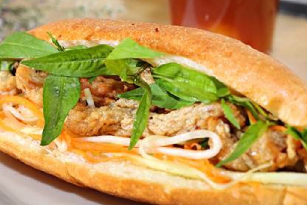 Vung Tau fish cake baguette