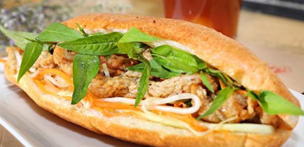 Vung Tau fish cake baguette